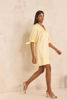 Picture of SHORT STRAIGHT DRESS WITH 3/4 SLEEVES BONA